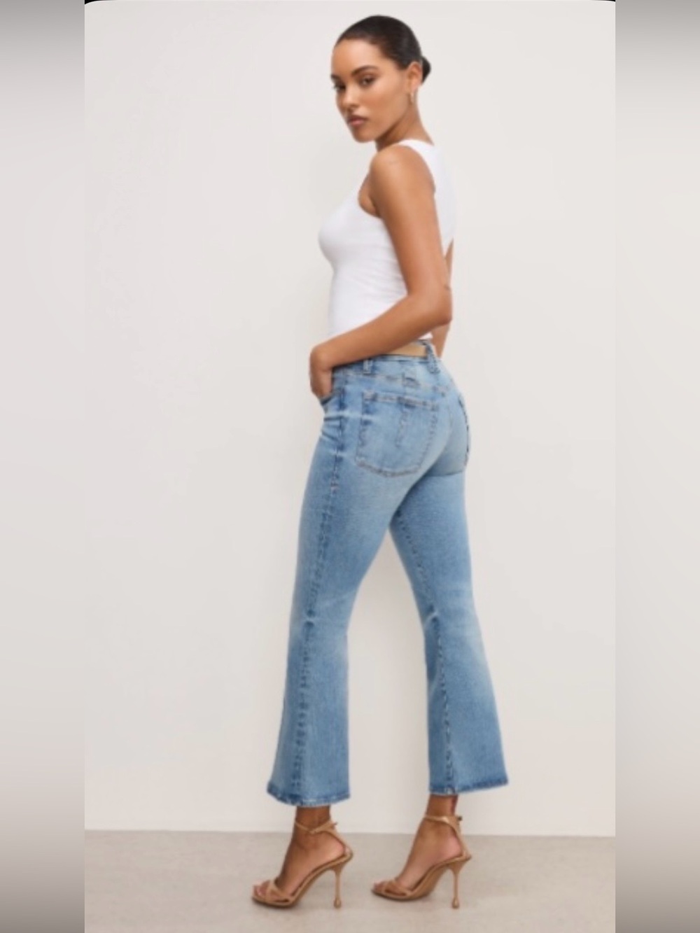 Good American Always Fits Good Legs Crop